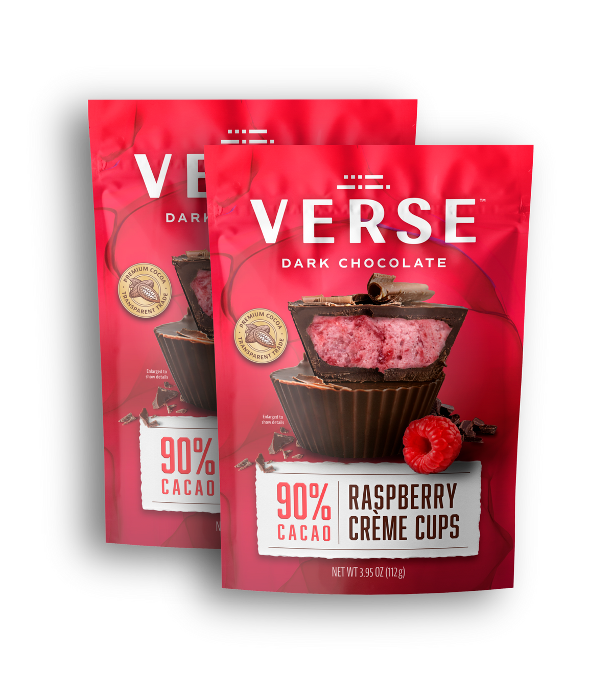アンスリウム Chocolate x RC 株分 division Verse 90% Dark Chocolate Raspberry Crème Cups | Verse Chocolate