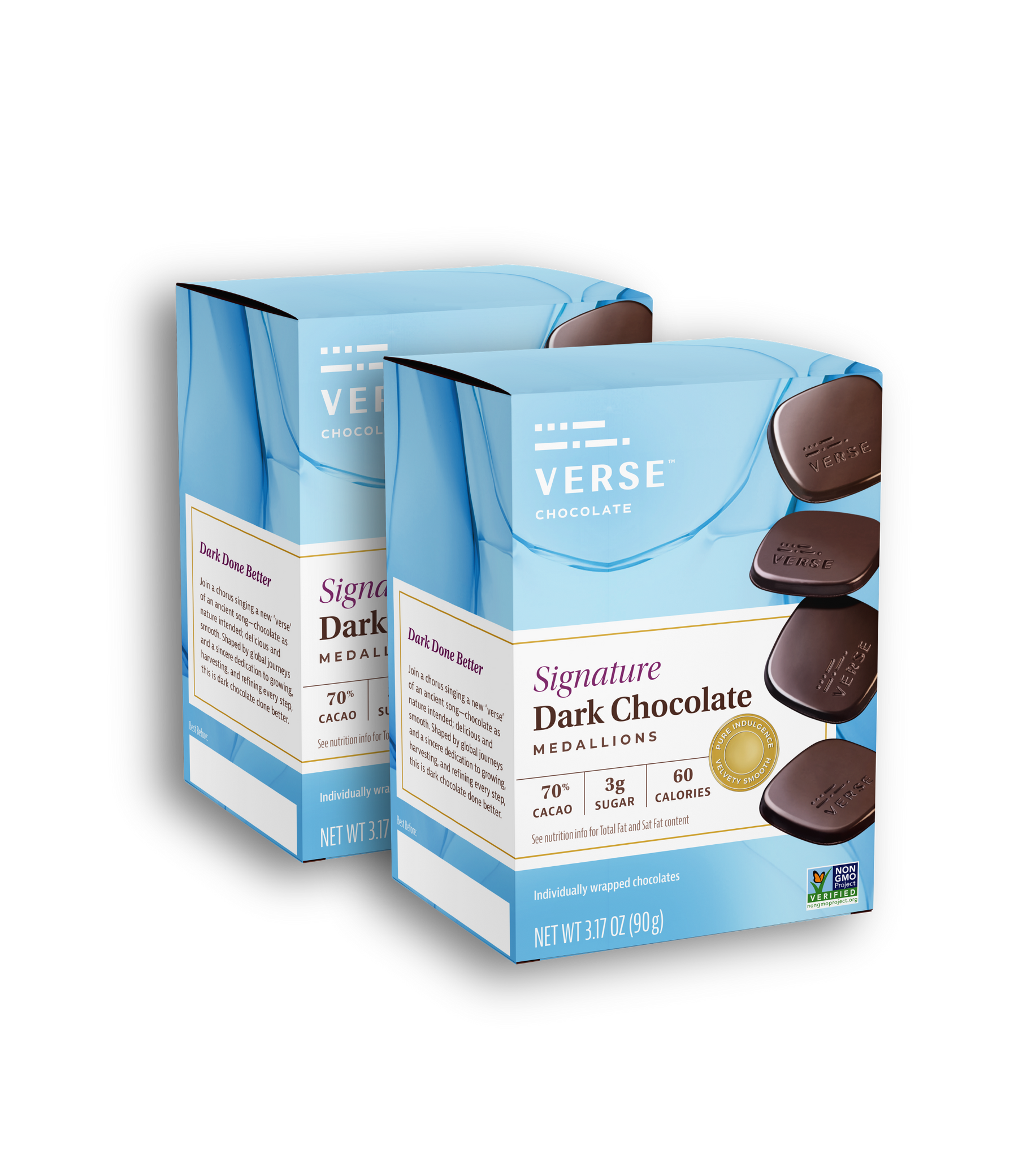 Verse Signature 70% Dark Chocolate (2-Pack) | Verse Chocolate