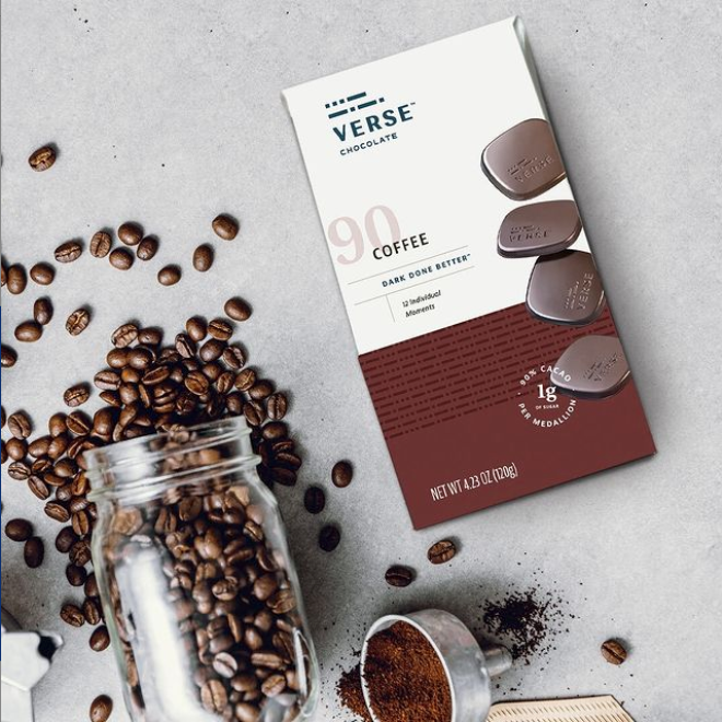Verse Coffee <br/>90% Dark Chocolate<br/>Wholesale Case of 6 - Verse Chocolate