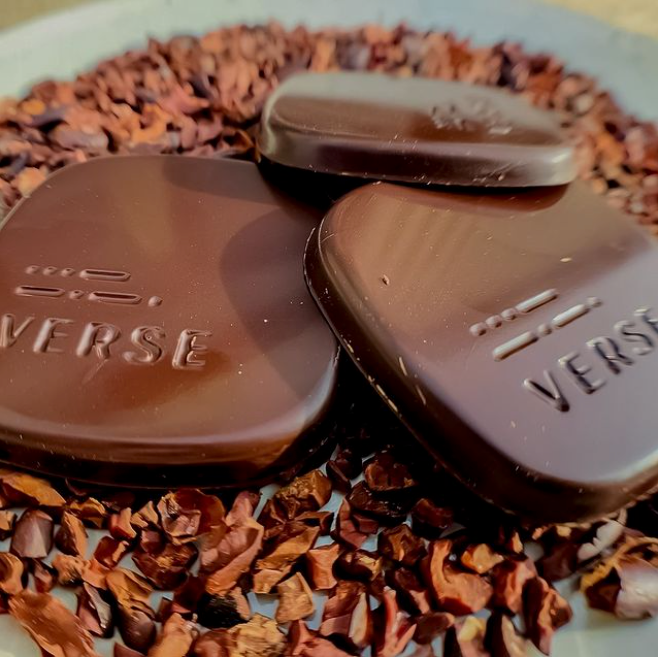 Verse Coffee <br/>90% Dark Chocolate<br/>60-Count<br/>Wholesale Case of 4 - Verse Chocolate